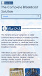 Mobile Screenshot of alandickbroadcast.com